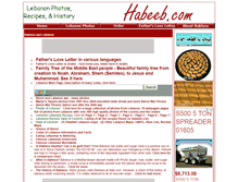 Tablet Screenshot of habeeb.com